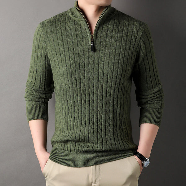 Classic Half Zip Sweater