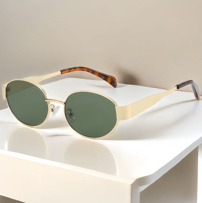 Vintage Oval Sunglasses