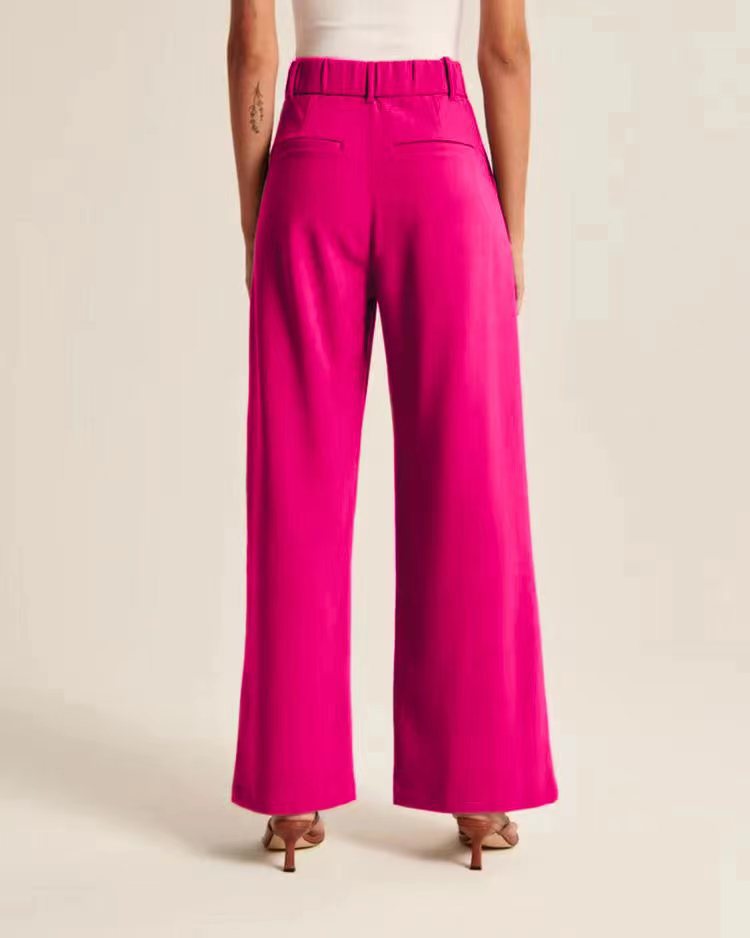High Waist Wide Leg Pants