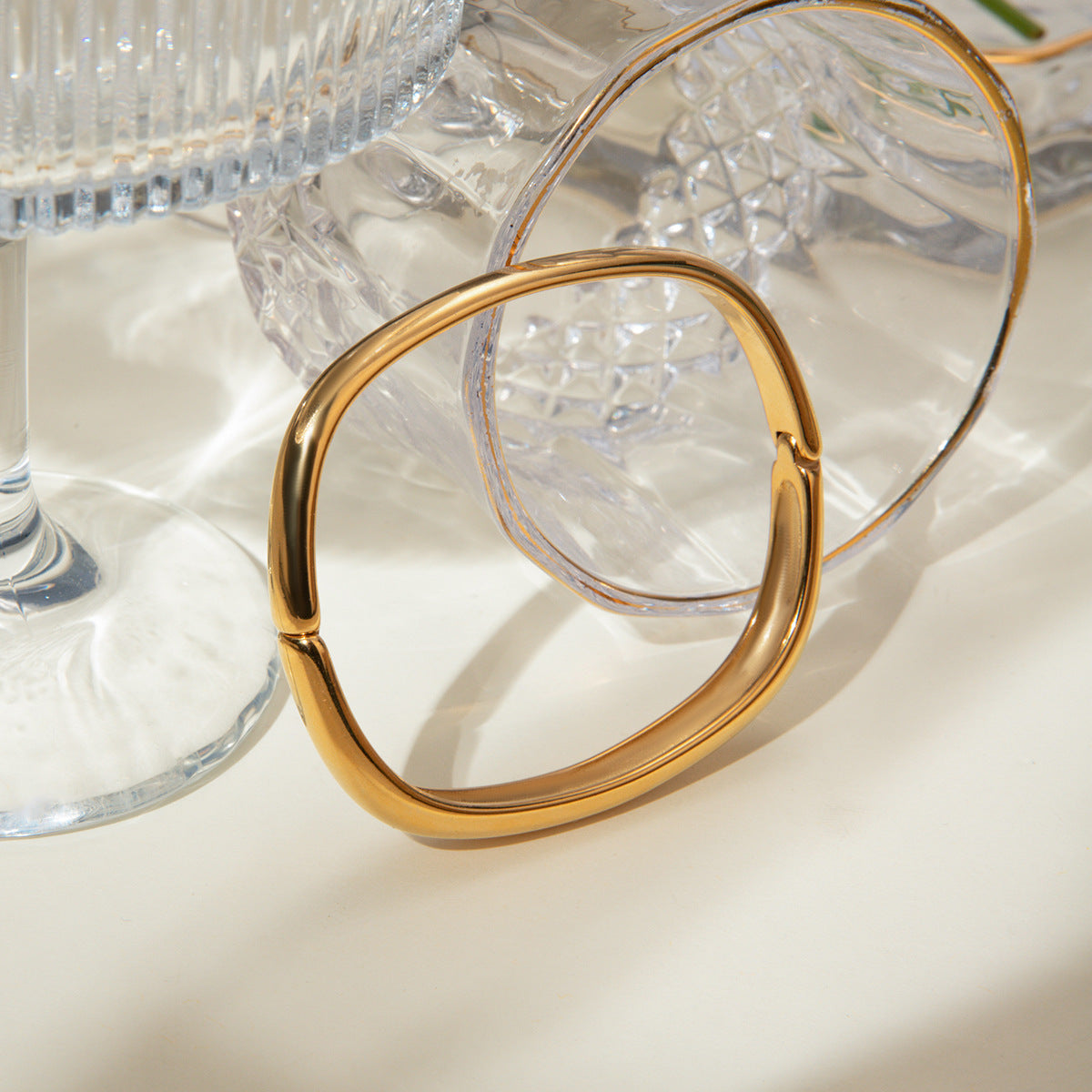 Solid Titanium Steel Bracelet For Women