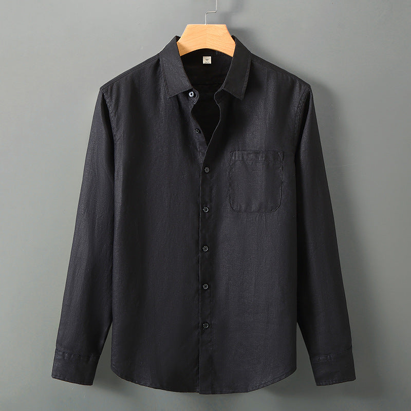 Long Sleeve Linen Shirt