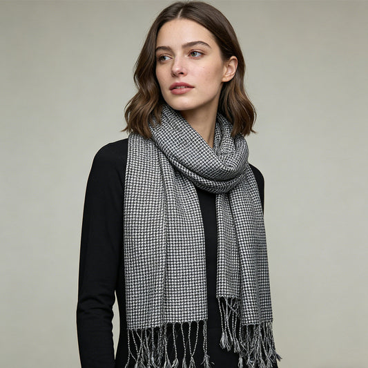 Luxe Jacquard Scarf