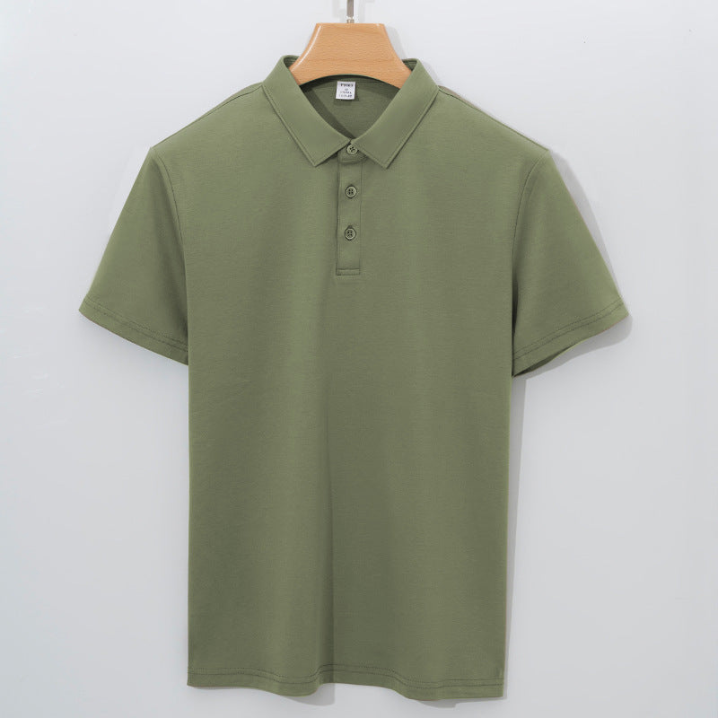 High-End Classy Short-Sleeve Polo Shirt