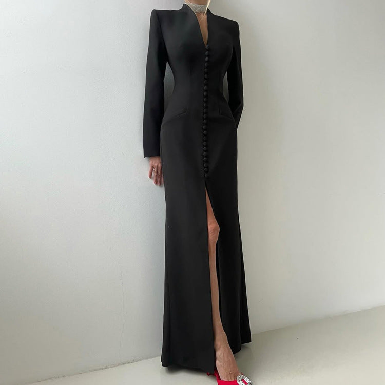 Socialite Slit Dress