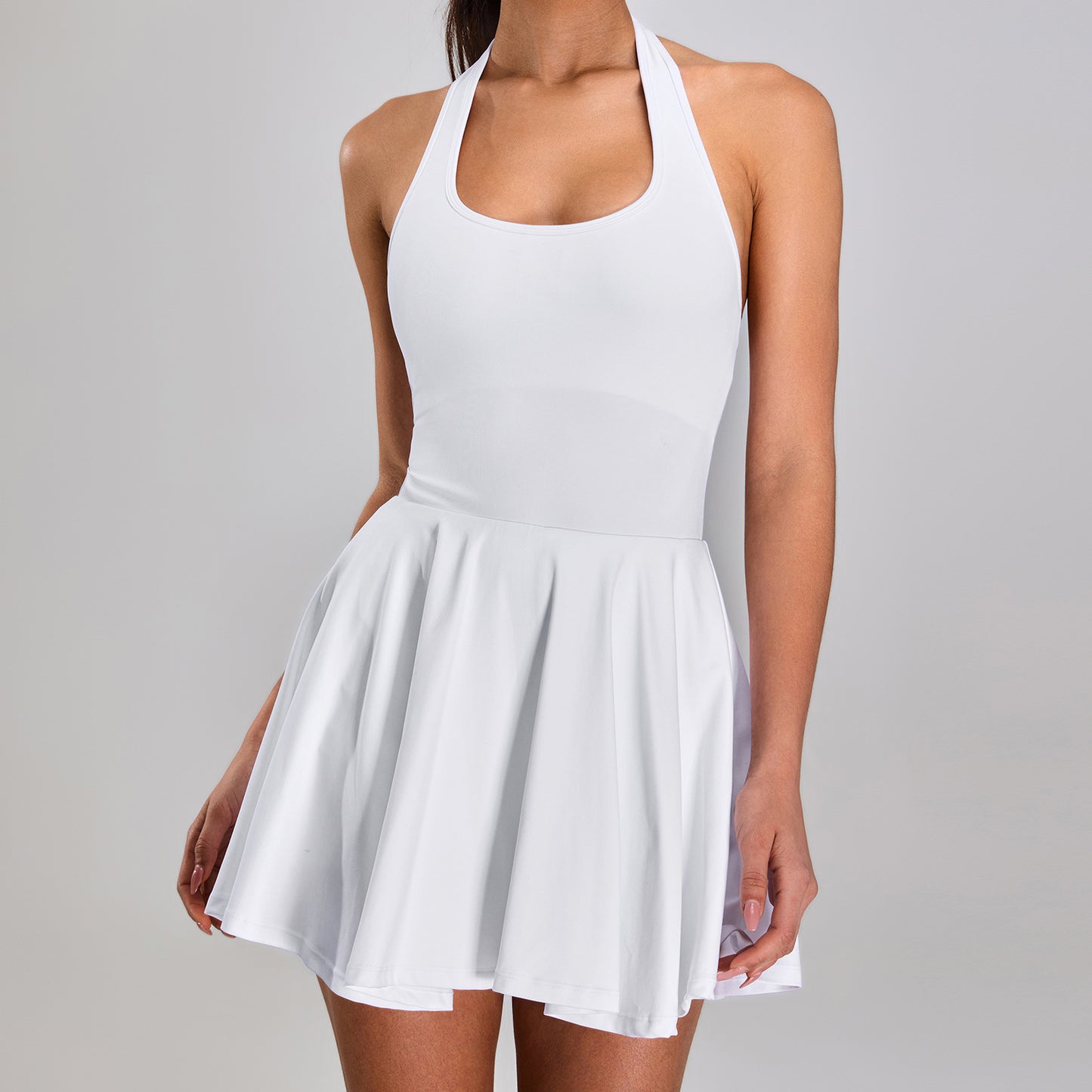 Halter Neck Classy Sports Dress