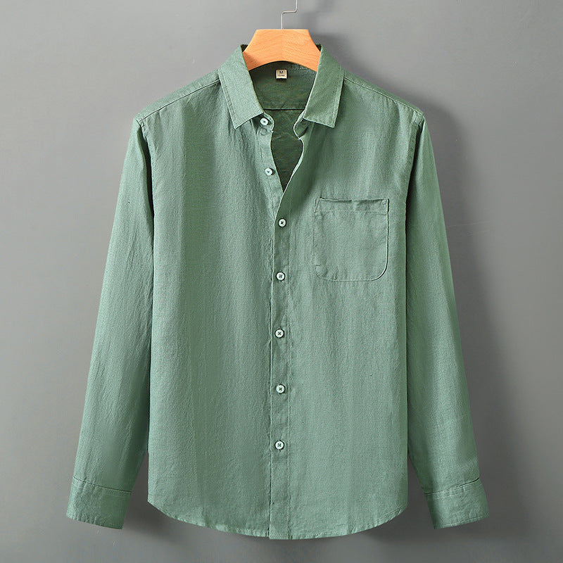 Long Sleeve Linen Shirt