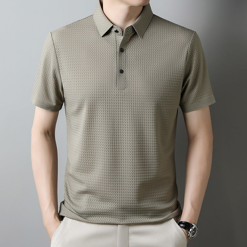 Summer Casual Collar Polo T-shirt