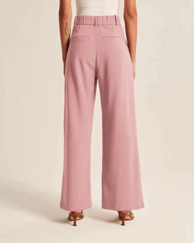 High Waist Wide Leg Pants