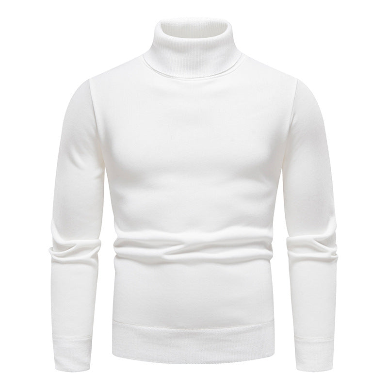 Men's Classic Fleece Lined Turtleneck