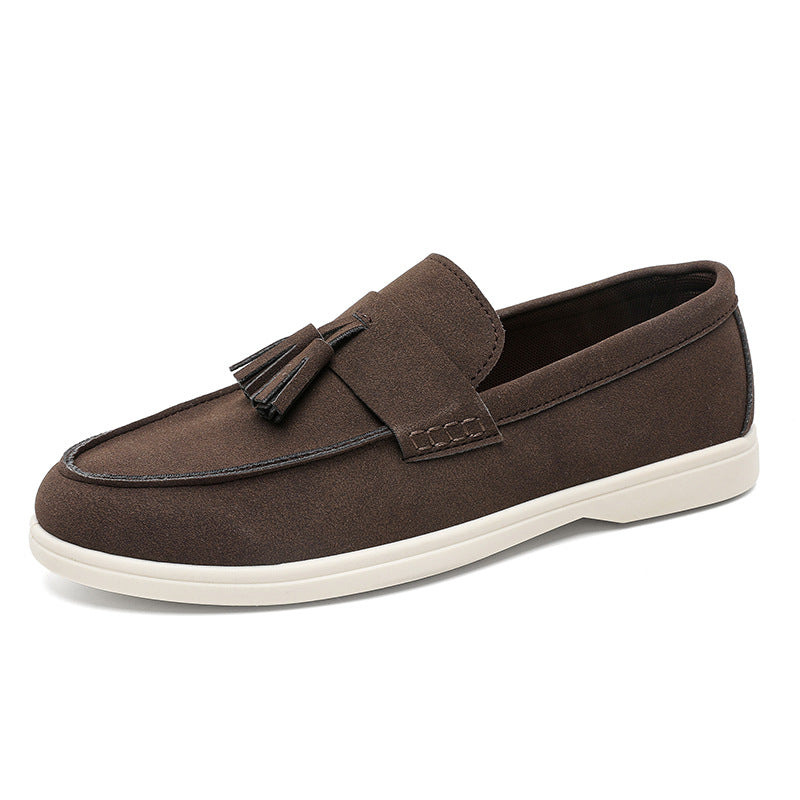 Classy Suede Slip-On Loafers
