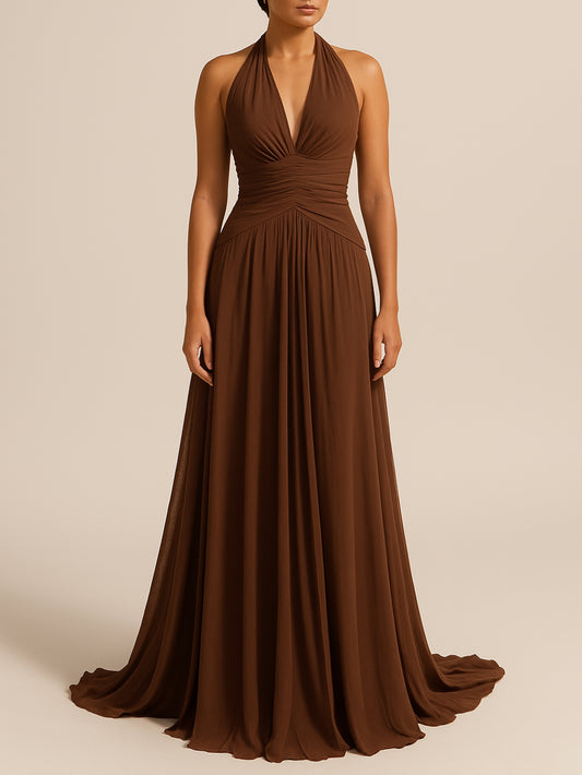 Halter Maxi Dress