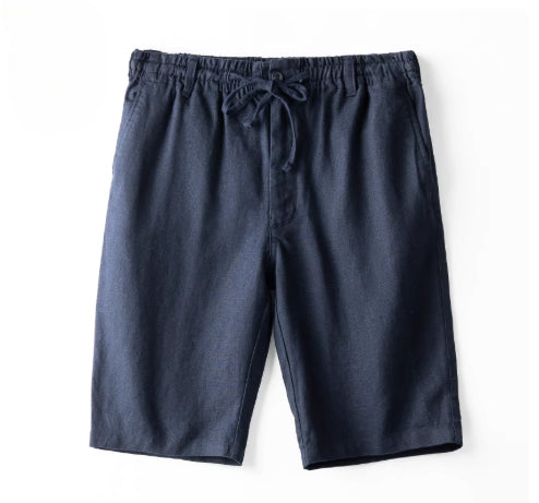 Linen Casual Beach Shorts