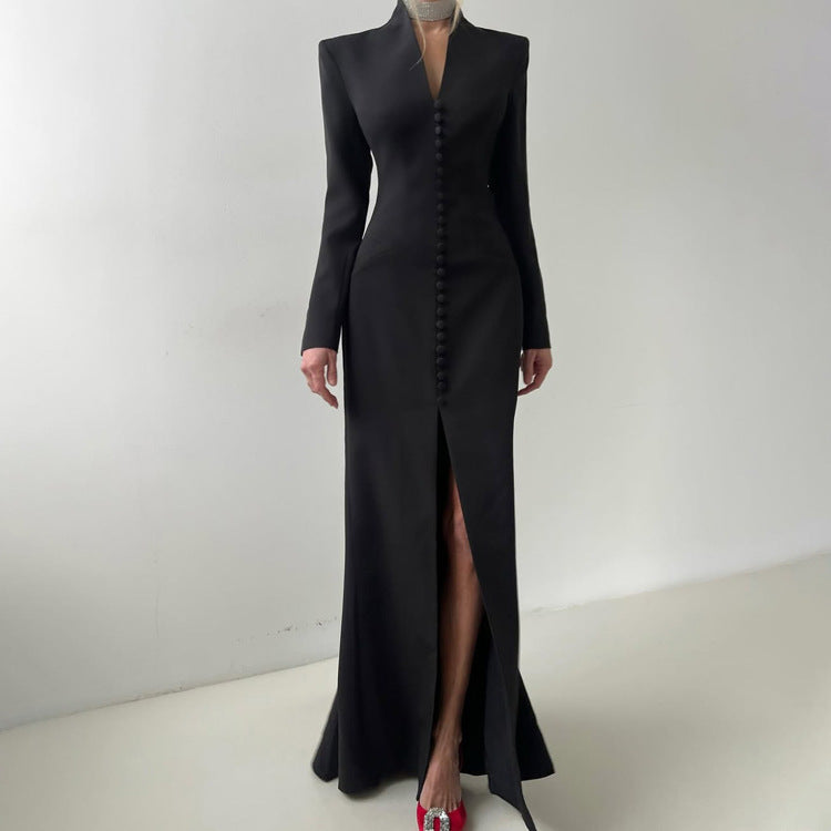 Socialite Slit Dress