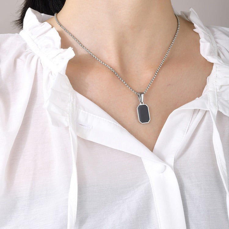 Geometric Pendant Necklace