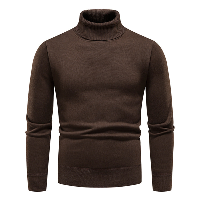 Men's Classic Fleece Lined Turtleneck