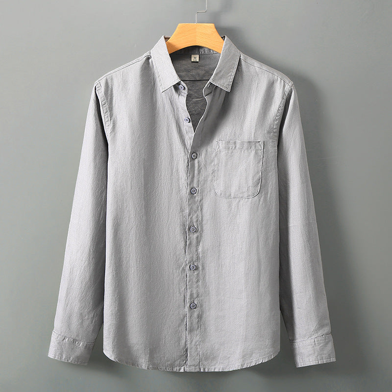 Long Sleeve Linen Shirt