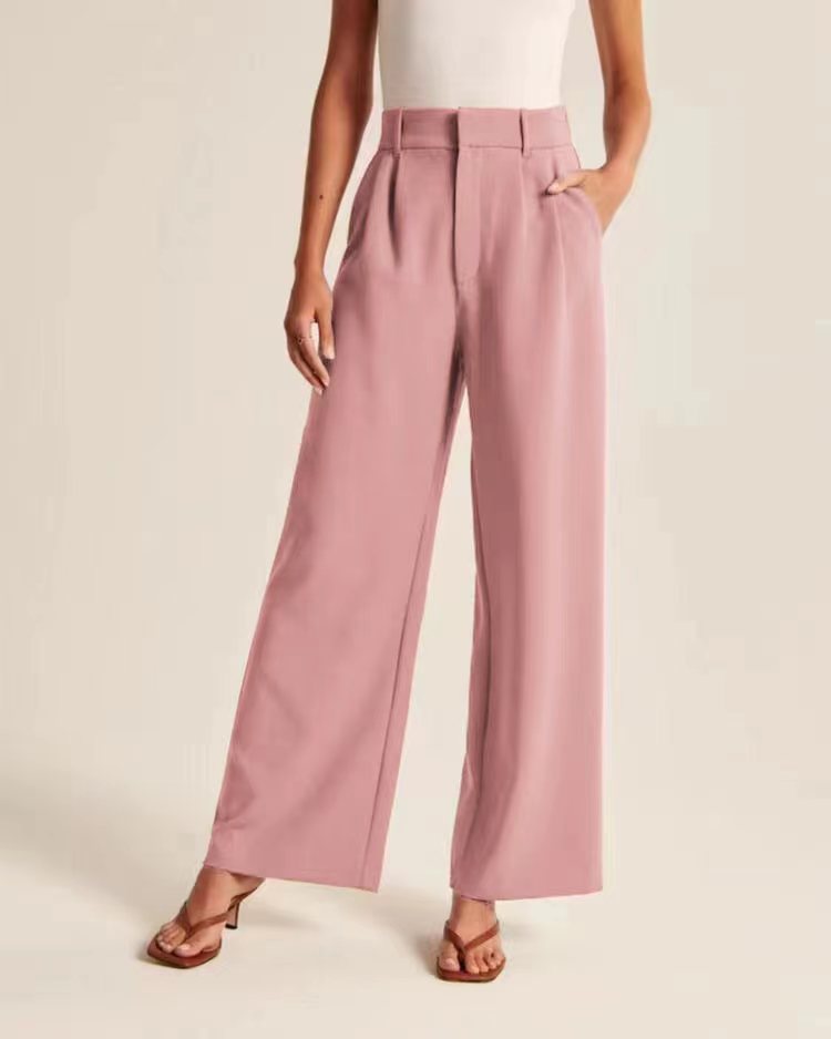 High Waist Wide Leg Pants