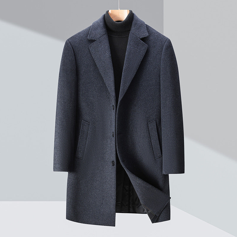 Business Casual Woolen Trench