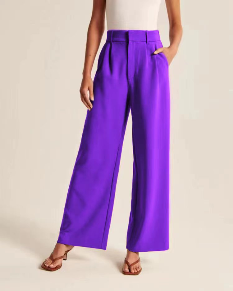 High Waist Wide Leg Pants
