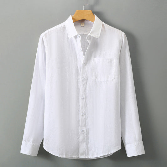 Long Sleeve Linen Shirt