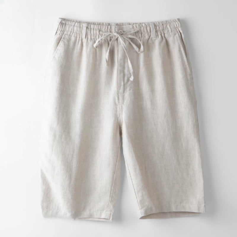 Linen Casual Beach Shorts