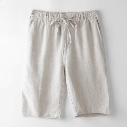 Linen Casual Beach Shorts