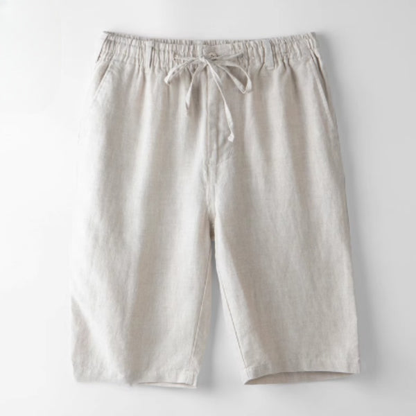 Linen Casual Beach Shorts