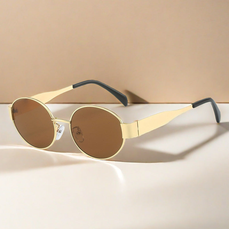 Vintage Oval Sunglasses