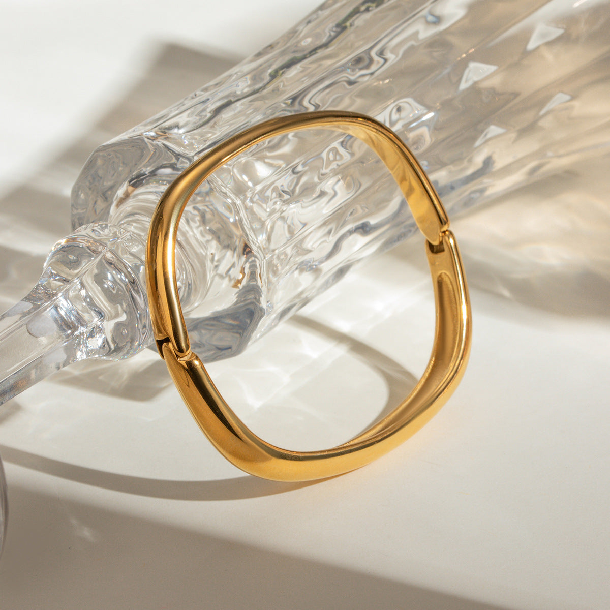 Solid Titanium Steel Bracelet For Women