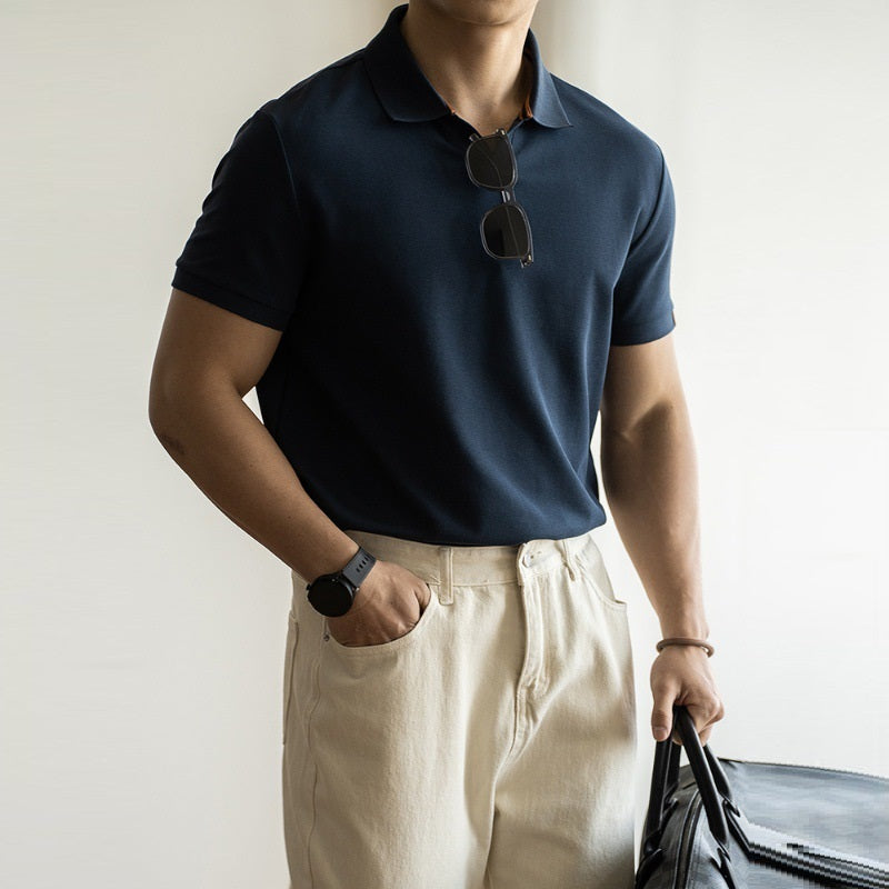 American Style Cotton Polo Shirt
