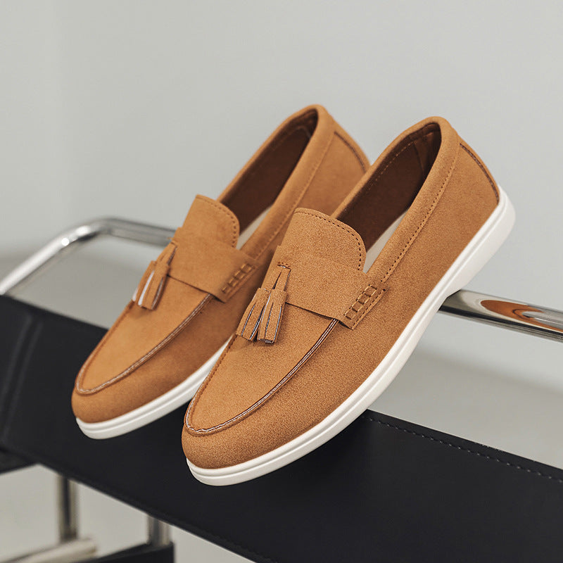 Classy Suede Slip-On Loafers
