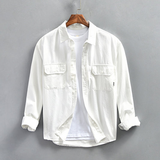 Minimalist Loose-Fitting Casual Jacket