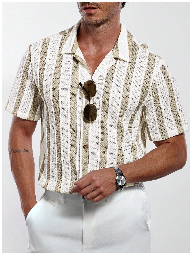 Light and Comfortable Men's V-Neck Shirt