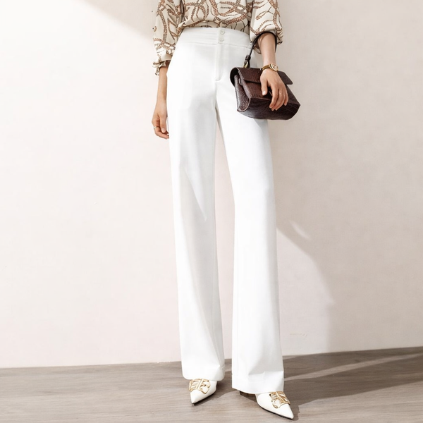 Wide Leg Flared Pants